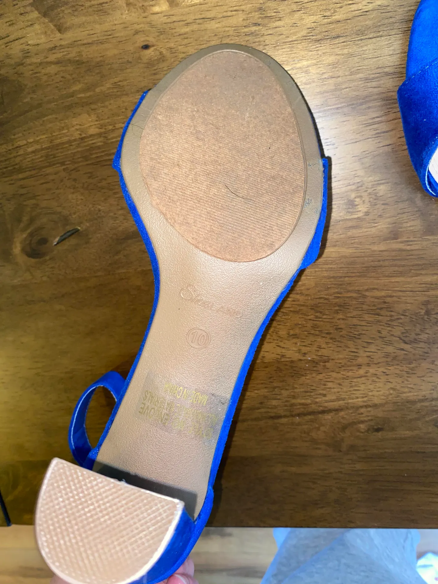 Heels Blue Size 10 - Image 4