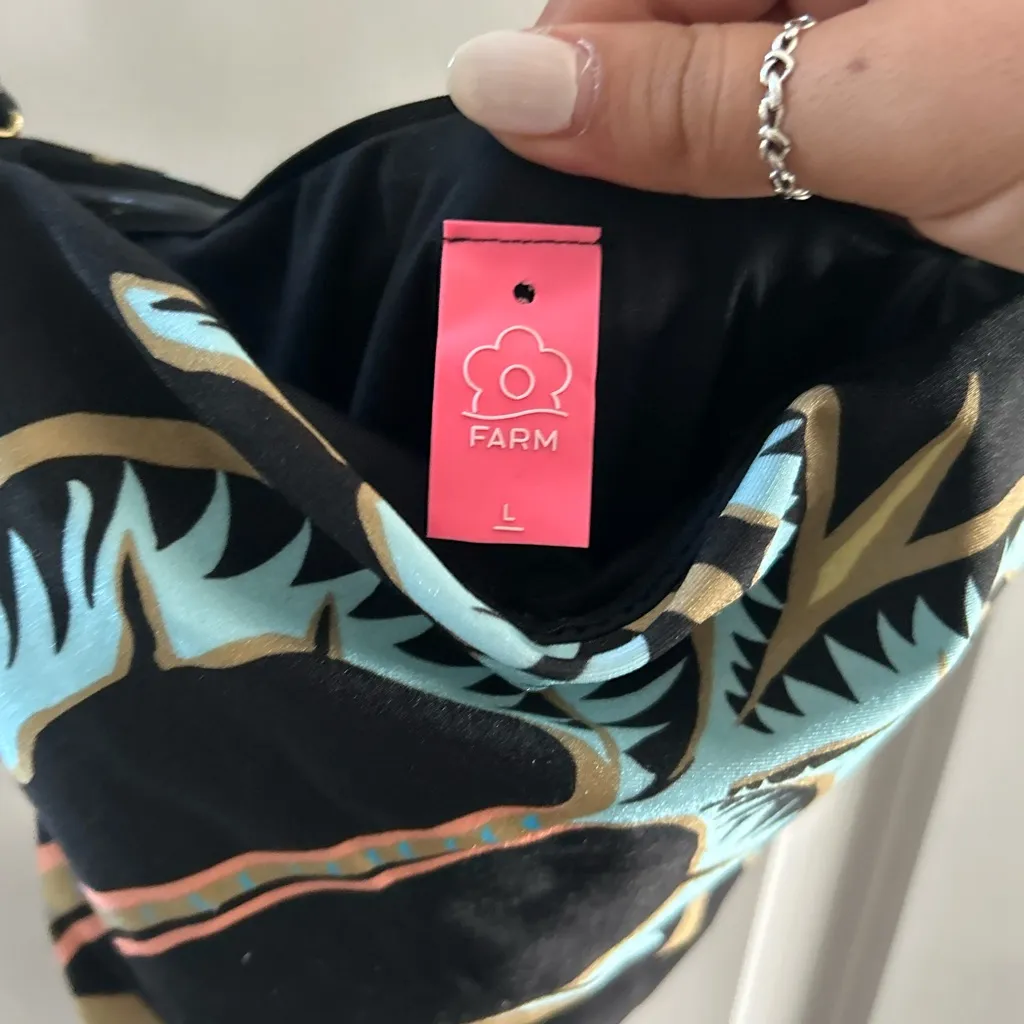 Farm Rio Pineapple Wave One Piece Swimsuit - Image 4