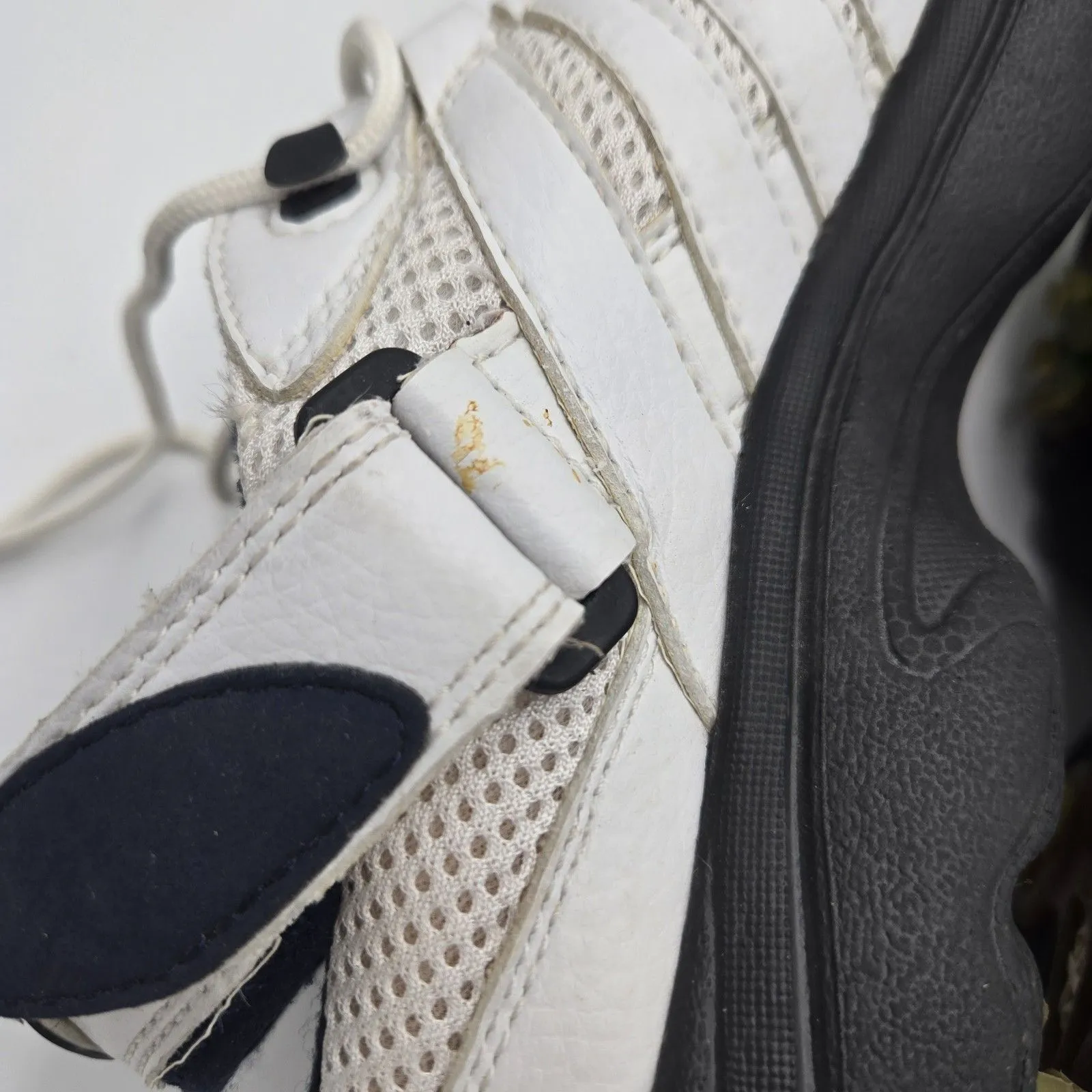 Womens BITE Lite DXL Golf Shoes Size W7 Model 9608A White Slingshot AC Slingback - Image 13