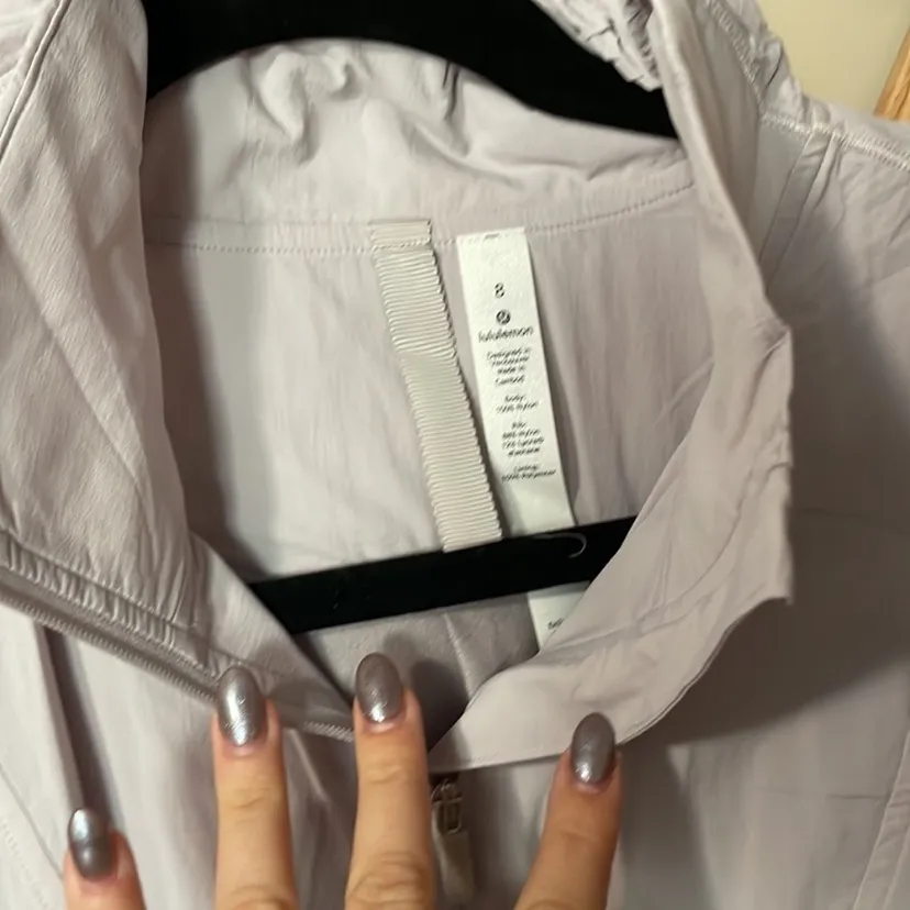 $128 Lululemon Sights Seen Jacket- Chrome  iced lavender 8 - Image 10