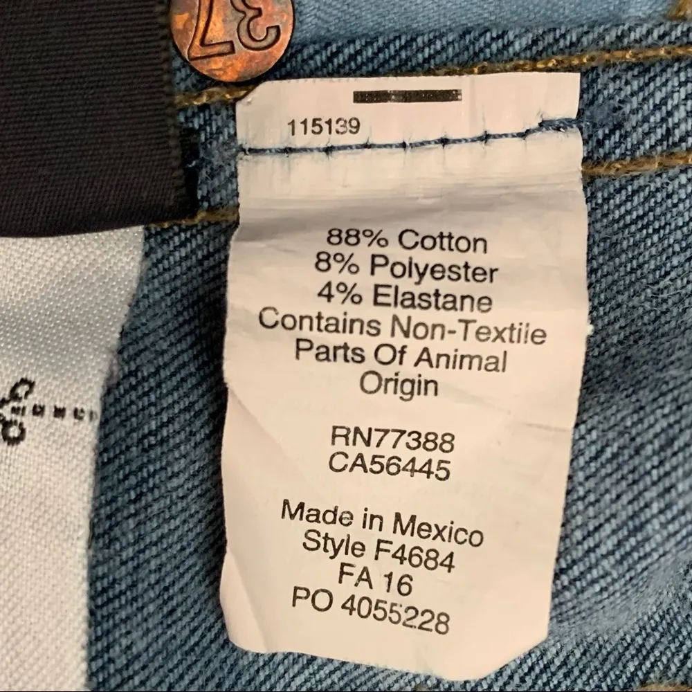 EUC Madewell 10” High Riser Skinny Skinny Jeans Size 27 - Image 9