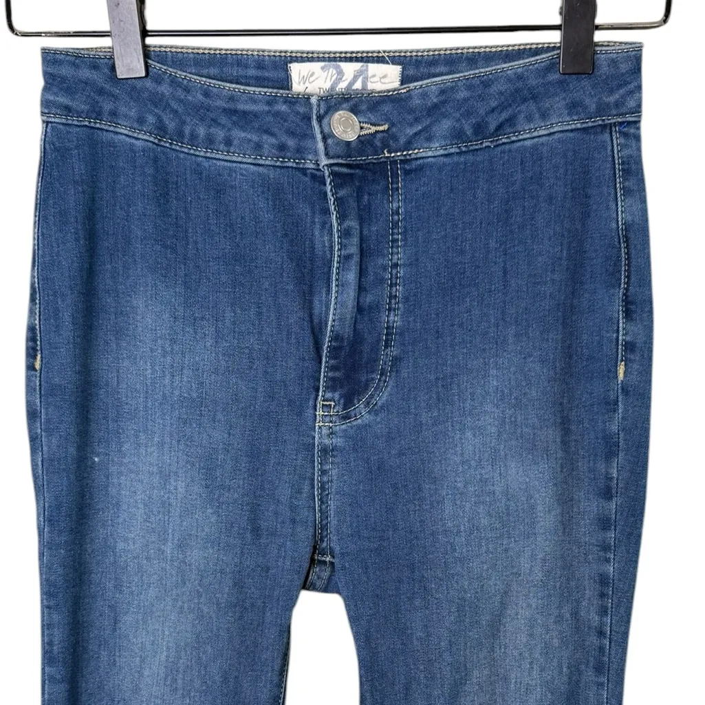Free People Women's Sz 24 Just Float On Flare Jeans - Image 3
