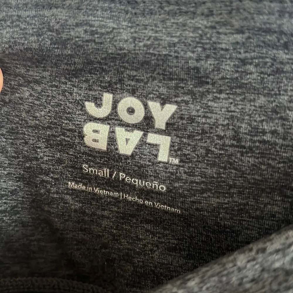 JoyLab Dark Heathered Gray Active Pants Athleisure Tights Workout Small - Image 5