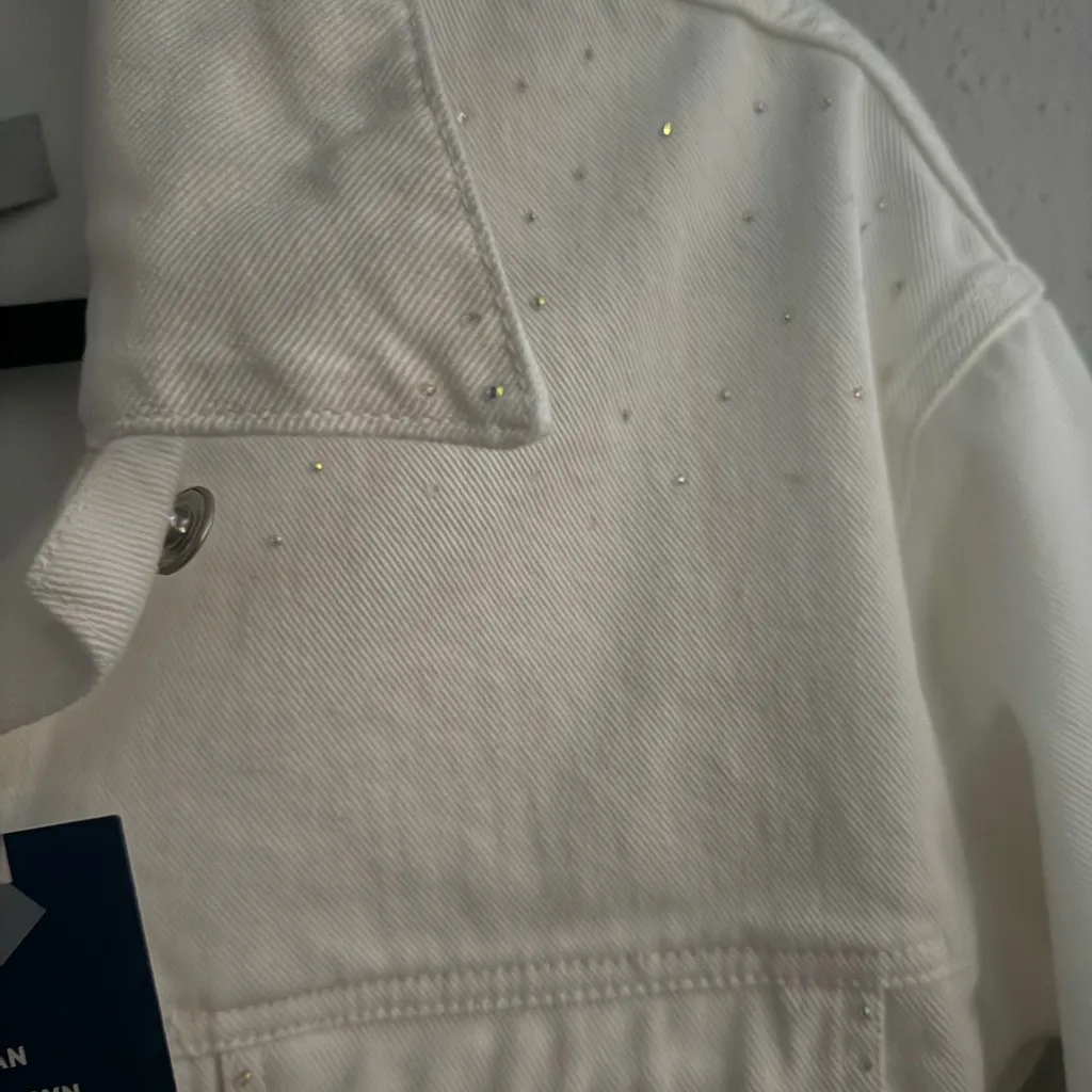 Love Tree White Jean Jacket - Image 5