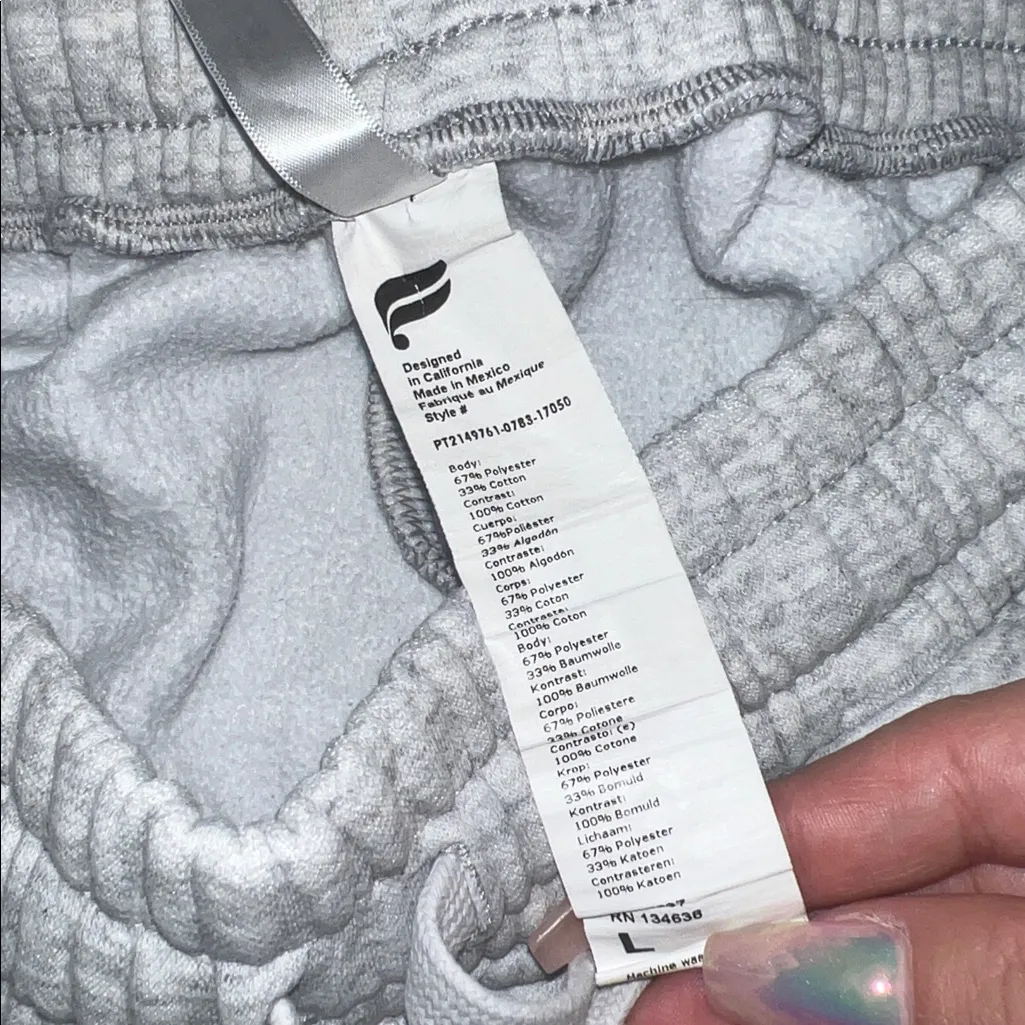 Fabletics women’s light gray joggers - Image 15