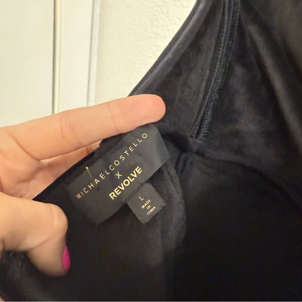 Michael Costello x REVOLVE Penelope Gown in Black Size Large - Image 4