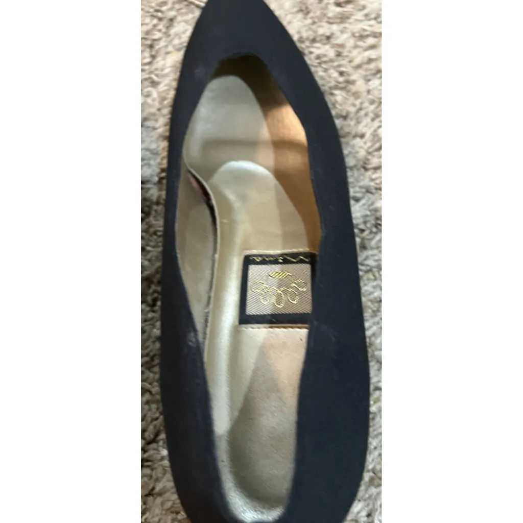 Nina 3” Classic High Heel Shoes ~ Black Size 7.5N - Image 9