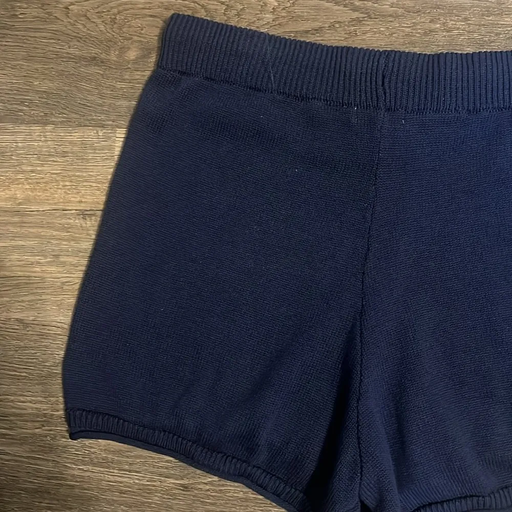 Life Is Good Blue Knit Shorts with Drawstring Waist - Large NWT - Image 12