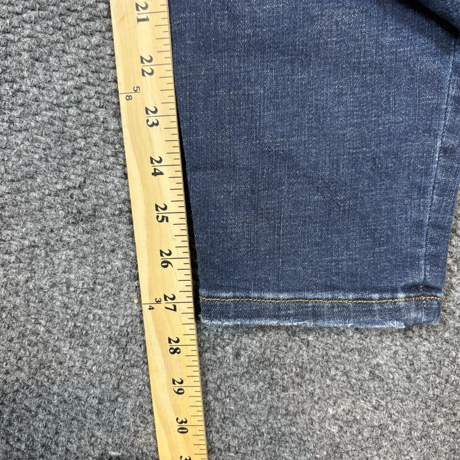 Judy Blue Jeans Skinny Fit Womens 9/29 Blue Button Fly - Image 10