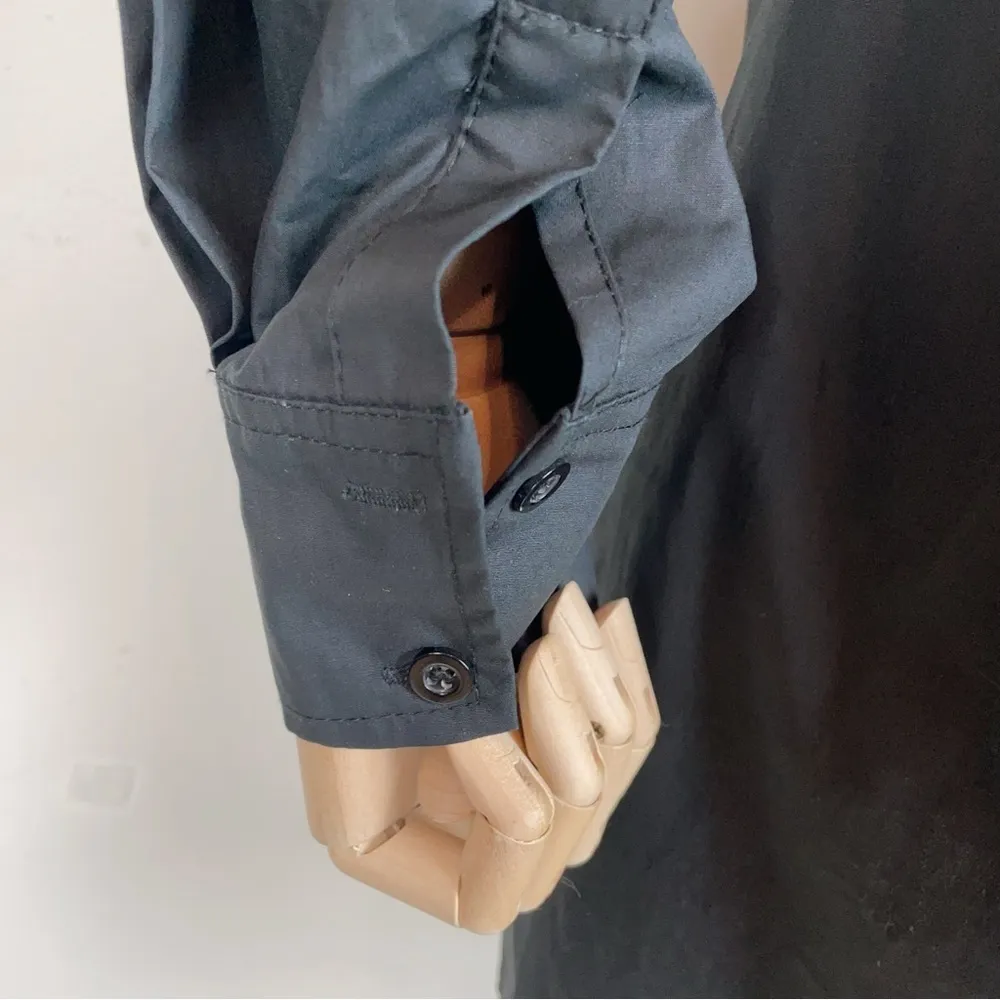 Elliatt Mirabel Mini Shirt Dress in Black - Image 10