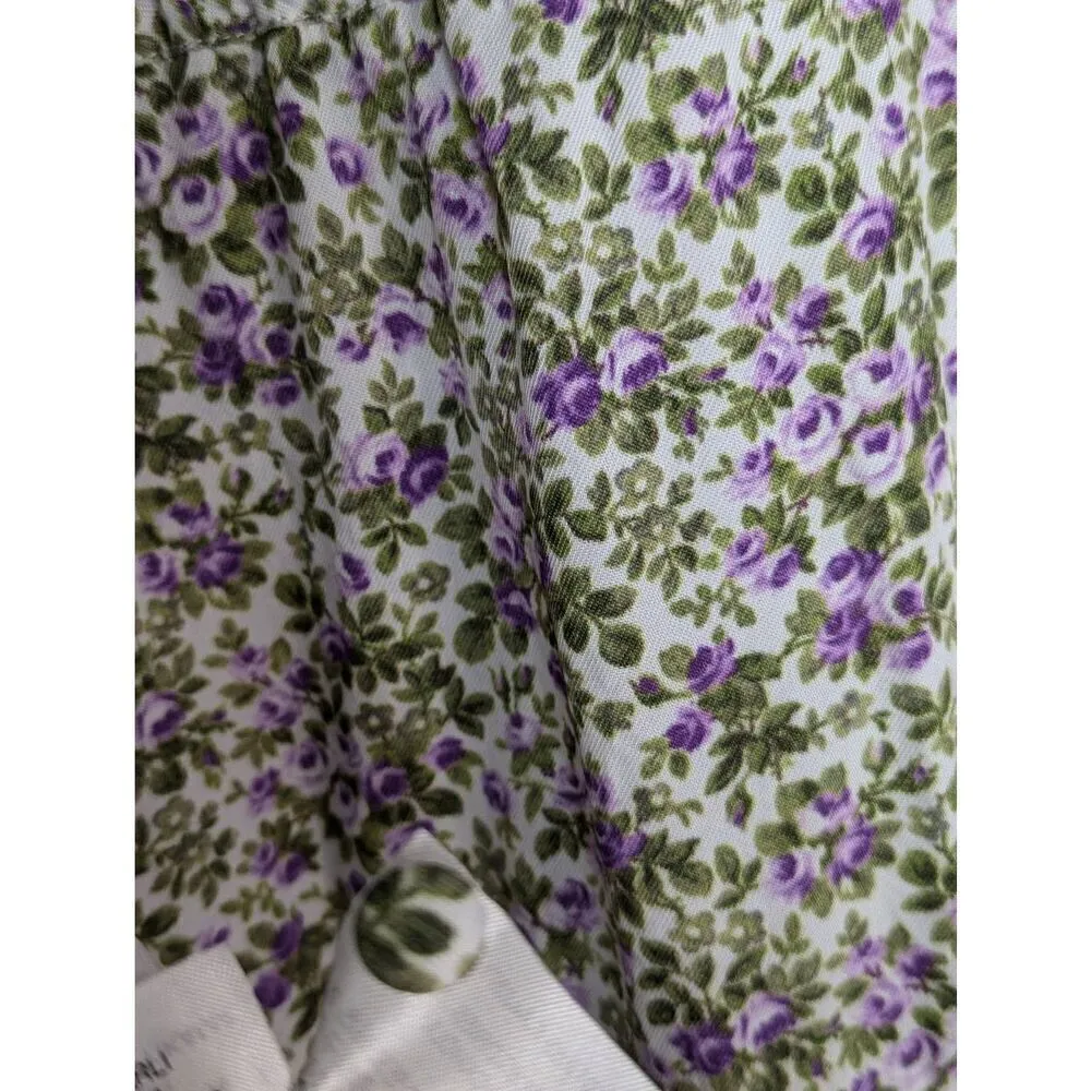 & Other Stories voluminous floral printed midi dress US 6 - Image 7