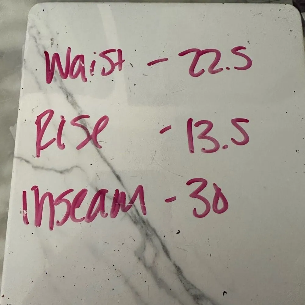 Abercrombie & Fitch Women’s 36 Curve Love Black Faux Leather 90s Straight New - Image 3