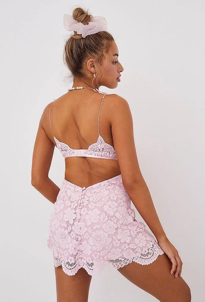 Creamsicle Lace Dress - Image 3