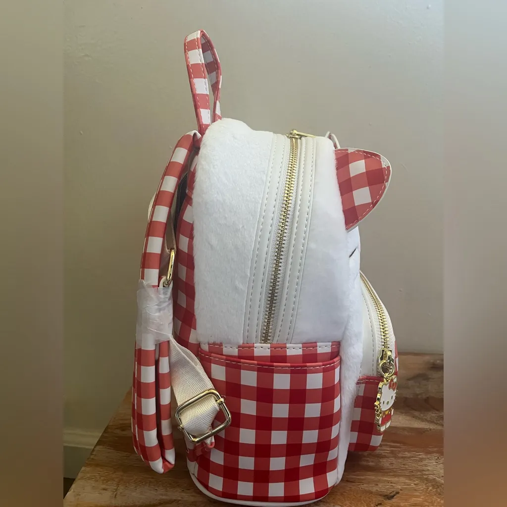 Loungefly Sanrio Hello Kitty Gingham mini Backpack - Image 6