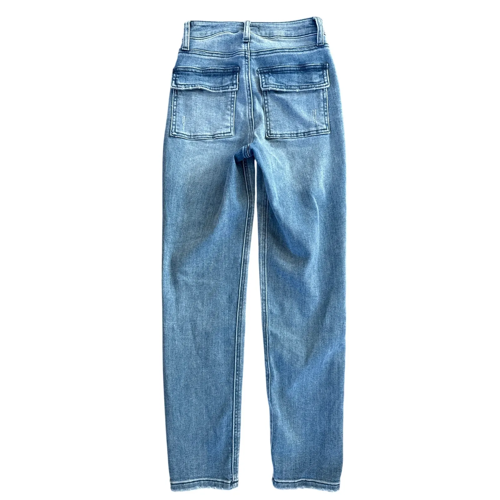 NWT Kut From The Kloth Reese Utility character mid-rise porkchop pockets size 00 - Image 15