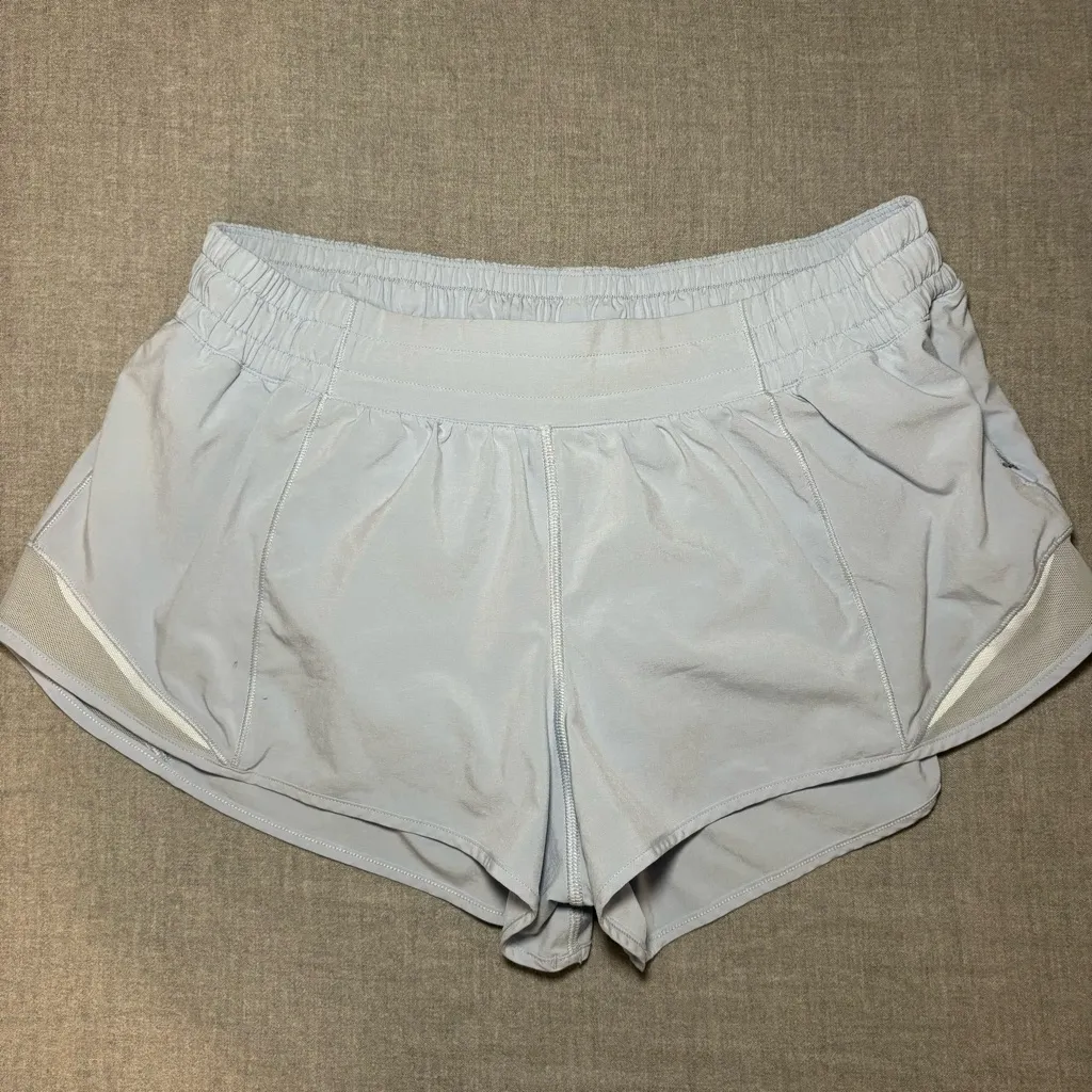 Lululemon Hotty Hot Shorts 2.5" Light Blue - Image 3