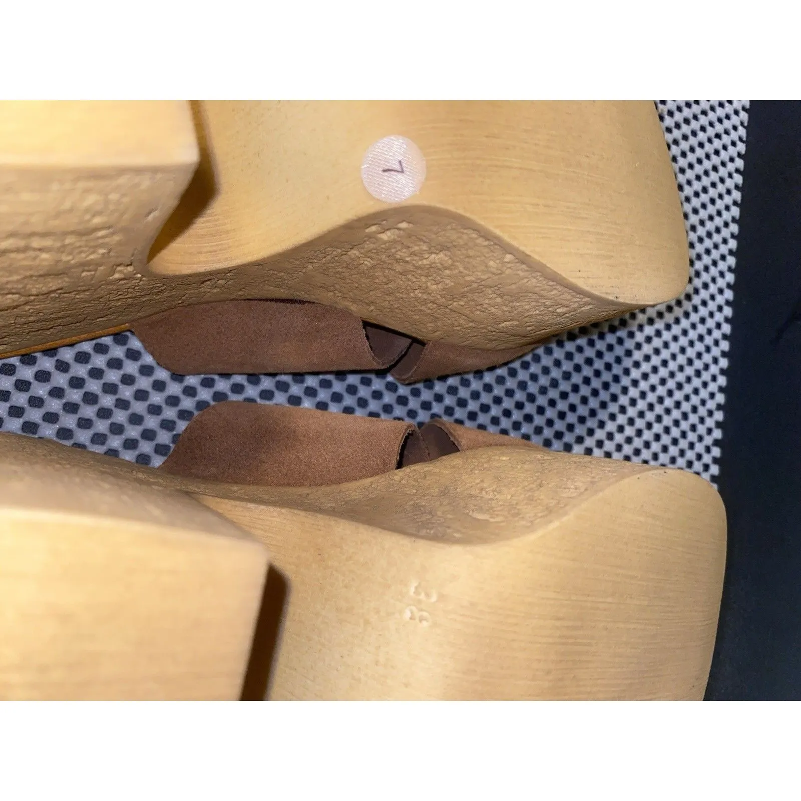 Woman's Dress Sandals Steve Madden Leather Saffron Platform Sandal Sz 7 - Image 14