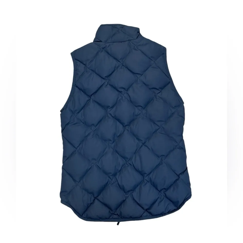 J. Crew Navy Puffer Vest - Image 2