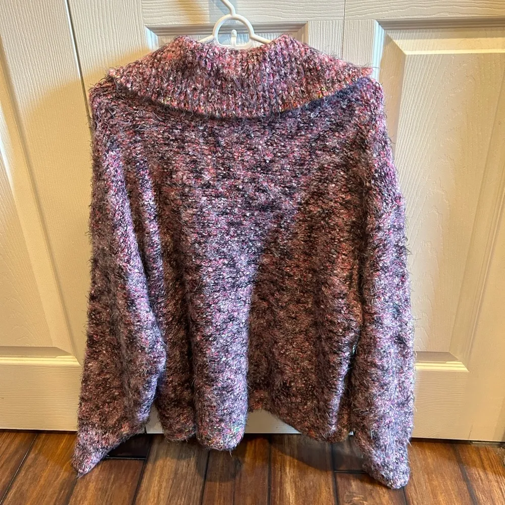 Stellar Knit Pullover Pink Sweater Medium - Image 11