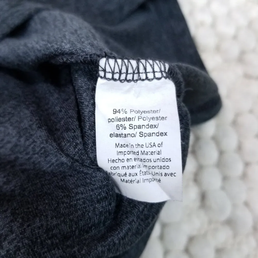 Beyond Yoga Spacedye Double Up Racer Tank Charcoal Black Sz Small - Image 8