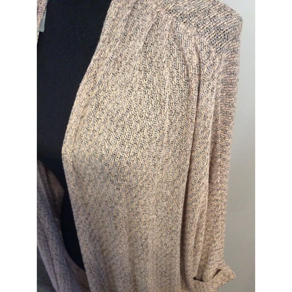 Open Cardigan LUSH Sweater Large L Short Sleeve - Image 4