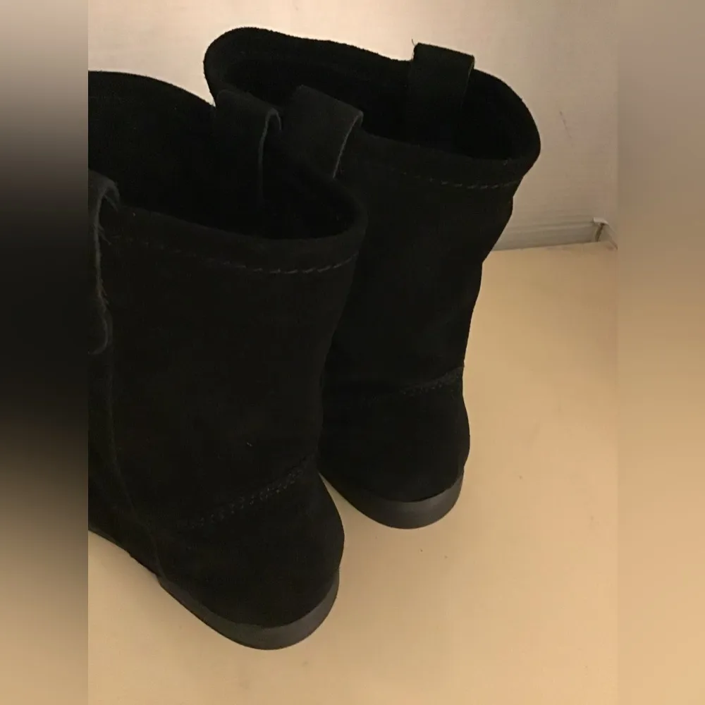 Vince Camuto women black suede slouch Fanti boots US 10 - Image 10