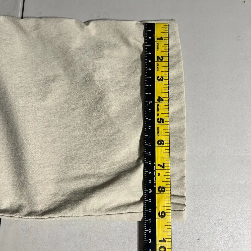 Eddie Bauer Pants Womens 14 Tall Beige Travex Hiking Outdoor Gorpcore Travel 14T - Image 5