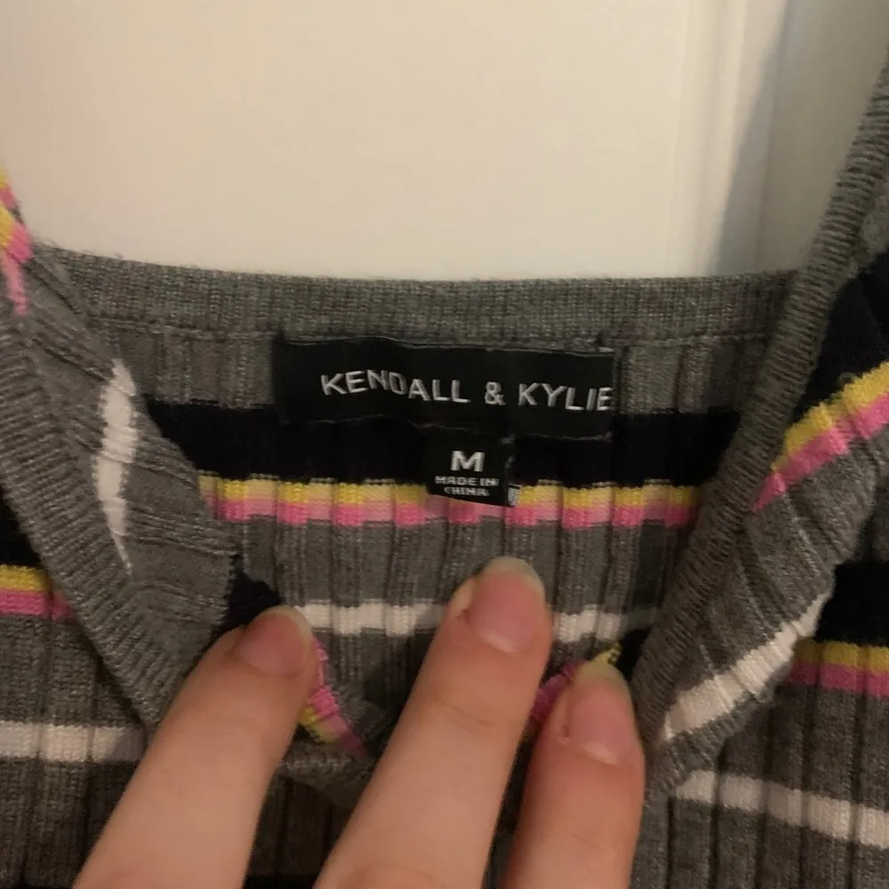 Kendall & kylie striped sweater tank - Image 2