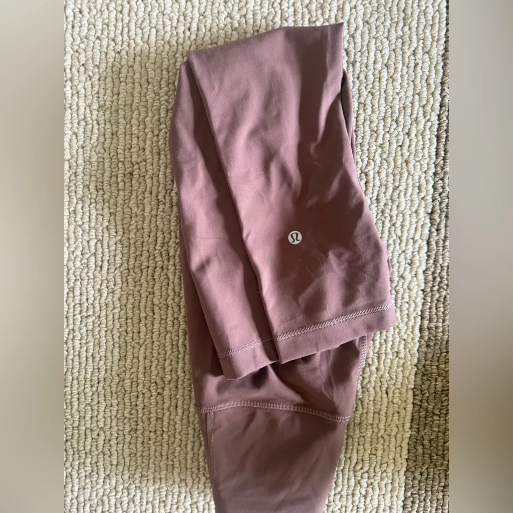 Lululemon Wunder Train Contour Fit High-Rise Crop 21"
Dark Oxide Leggings - Image 8