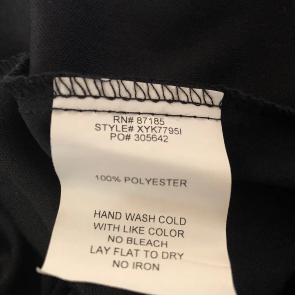 RUBY ROX Womens Dress Size Small Juniors Lined Taffeta Trim Lining Black & Teal - Image 10