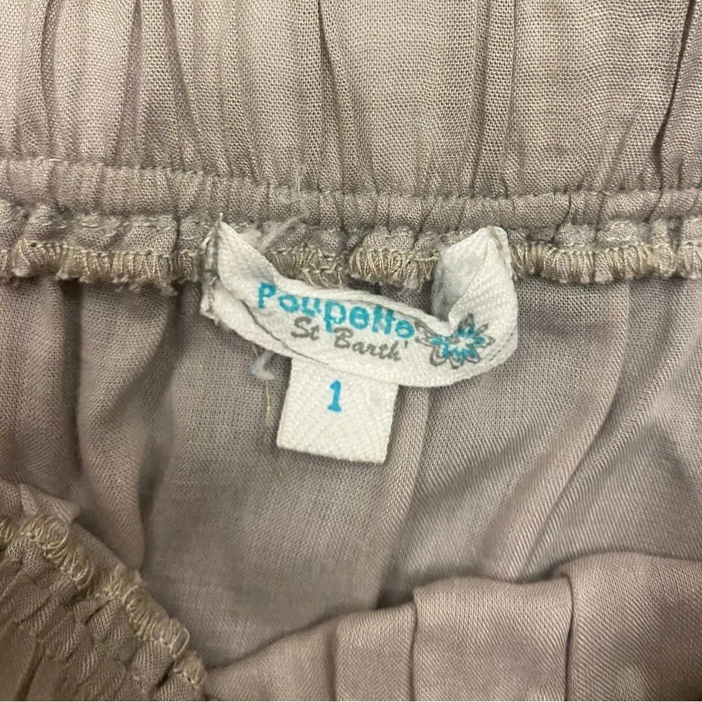 Poupette St Barth Embroidered Bandeau Mini Dress size 1 - Image 8