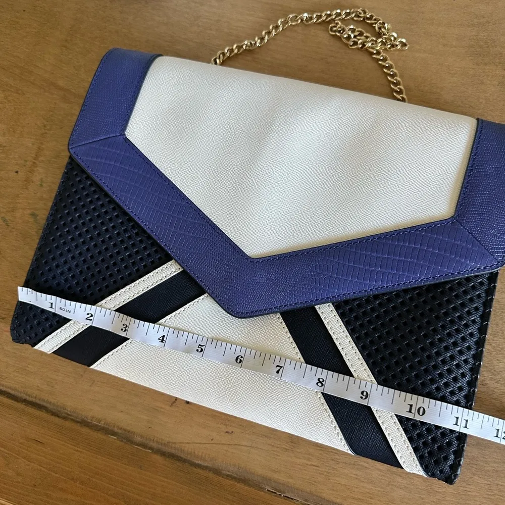 Juicy Couture LIKE NEW! Leather  Envelope Clutch - Image 8