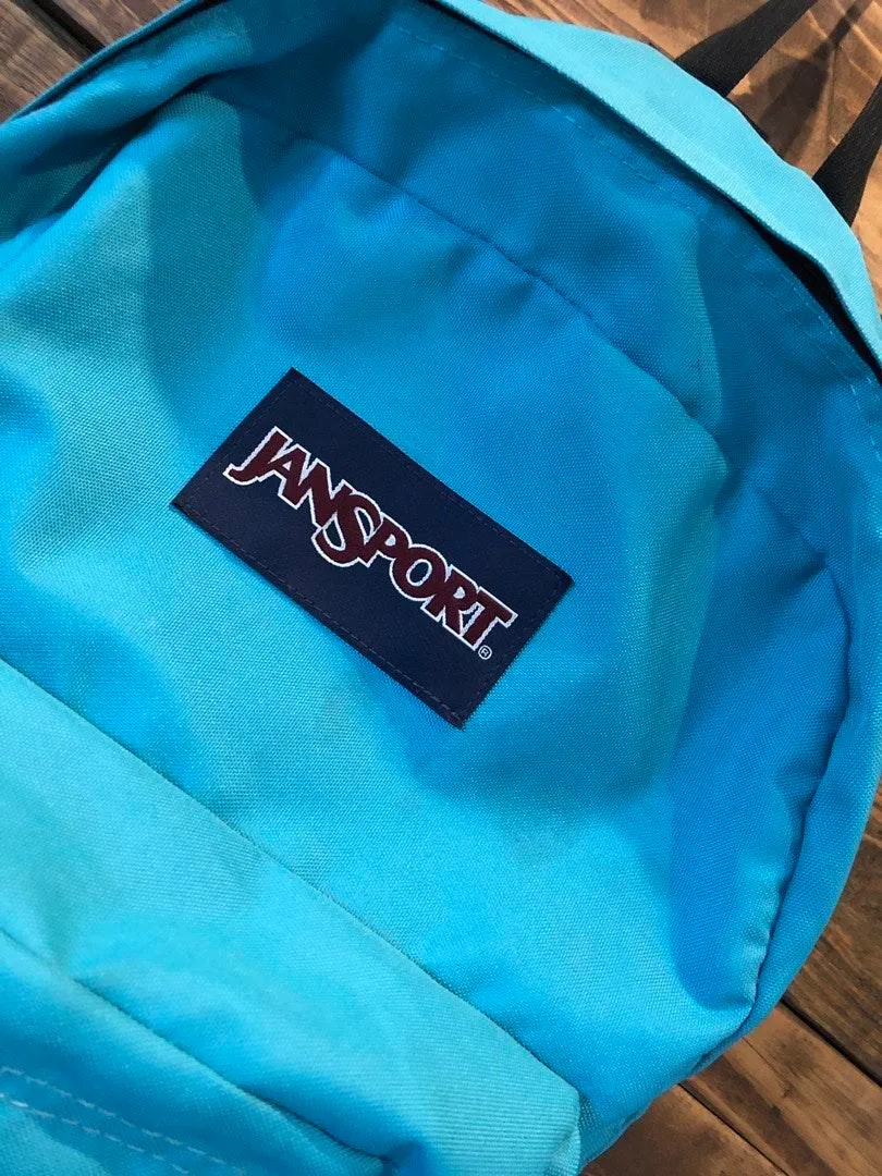 Jansport Turquoise Backpack - Image 4