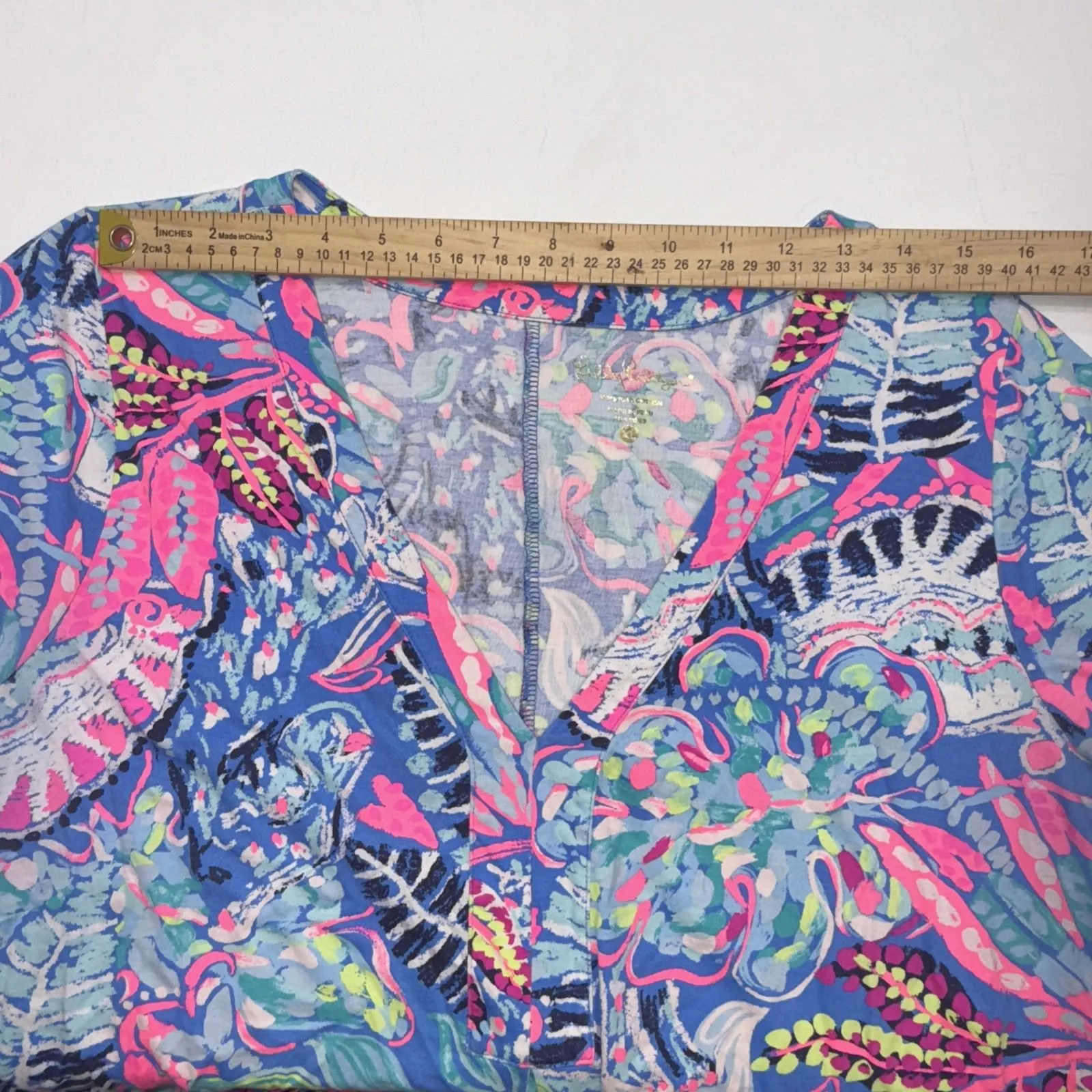 Lilly Pulitzer Amina Fantasy Garden Preppy Designer Floral Dress Size XL - Image 7