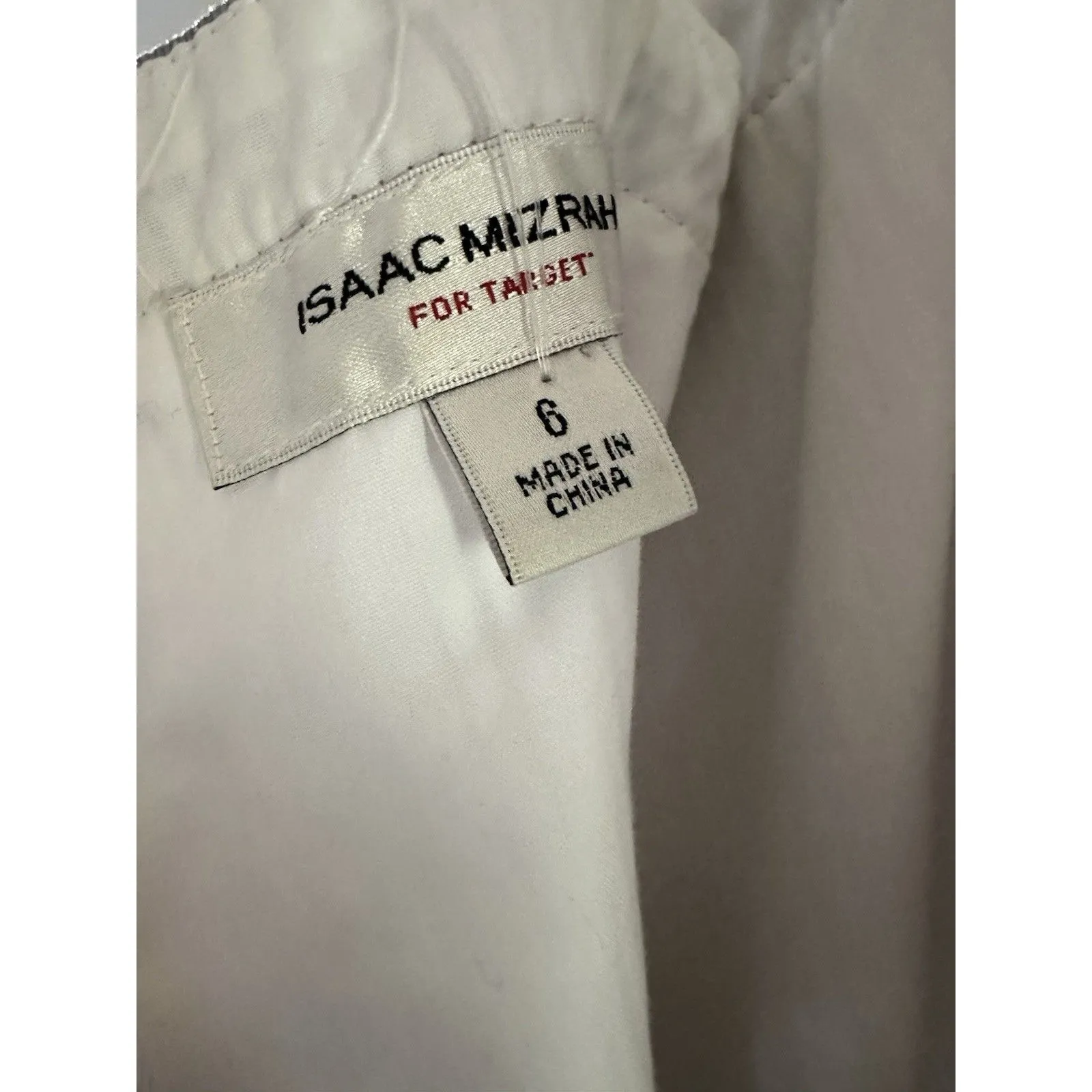 Isaac Mizrahi For Target Gray & White Stripe A Line Summer Dress Size 6 - Image 6