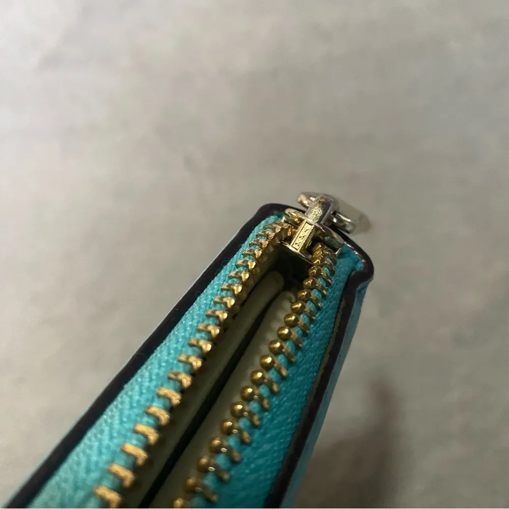 kate spade new york Cedar Street Lacey Atoll Blue Women's Zip Wallet - Image 6