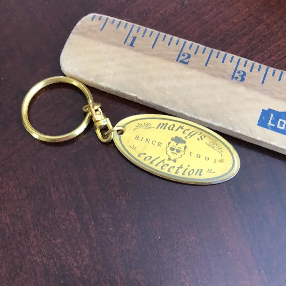 Vintage Marcy’s Keychain Gold - Image 3