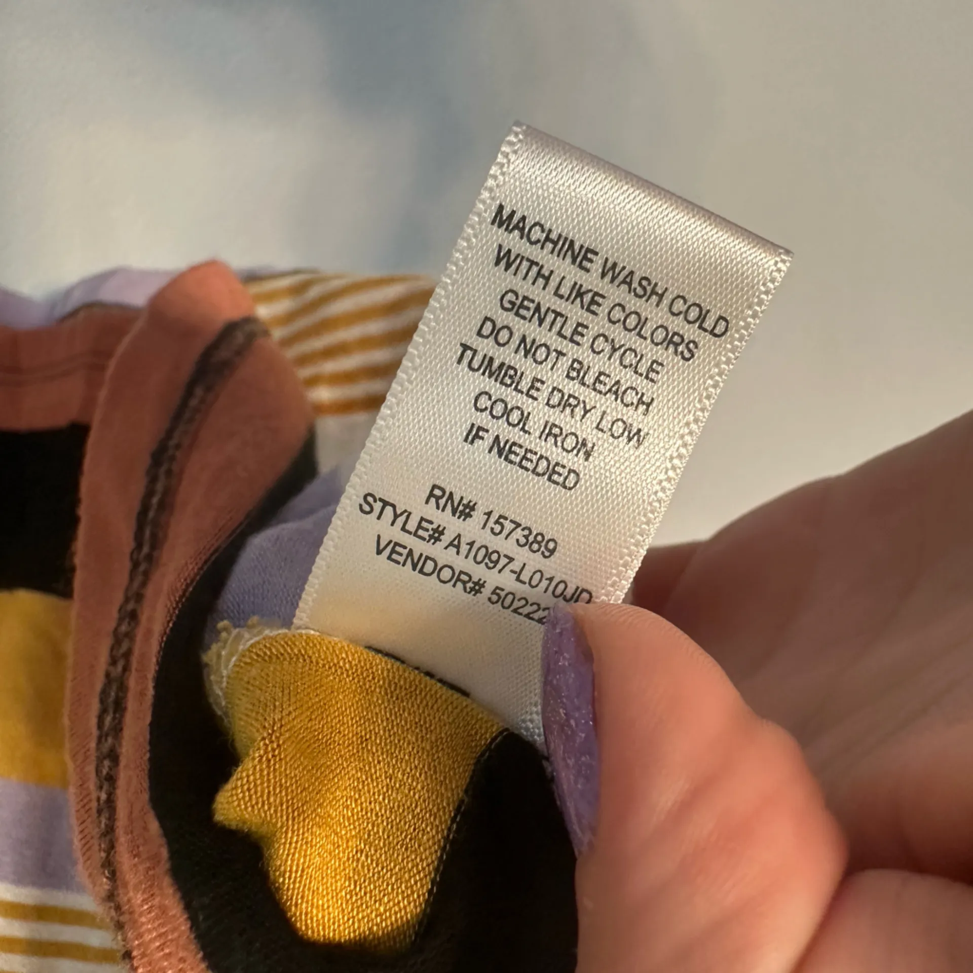 FITZ + EDDI Horizontal Striped T-Shirt - Image 8