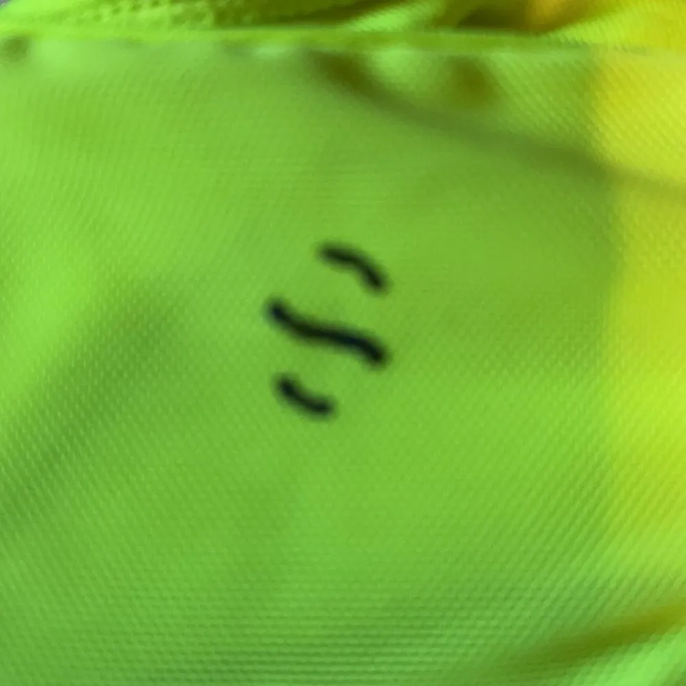 H&M Gray and Neon Yellow Racerback Sports Bra Small S - Image 12