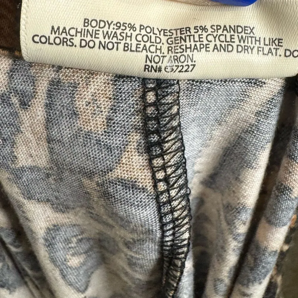 Bobbie Brooks super soft animal print cross front shift dress size small NWOT - Image 5