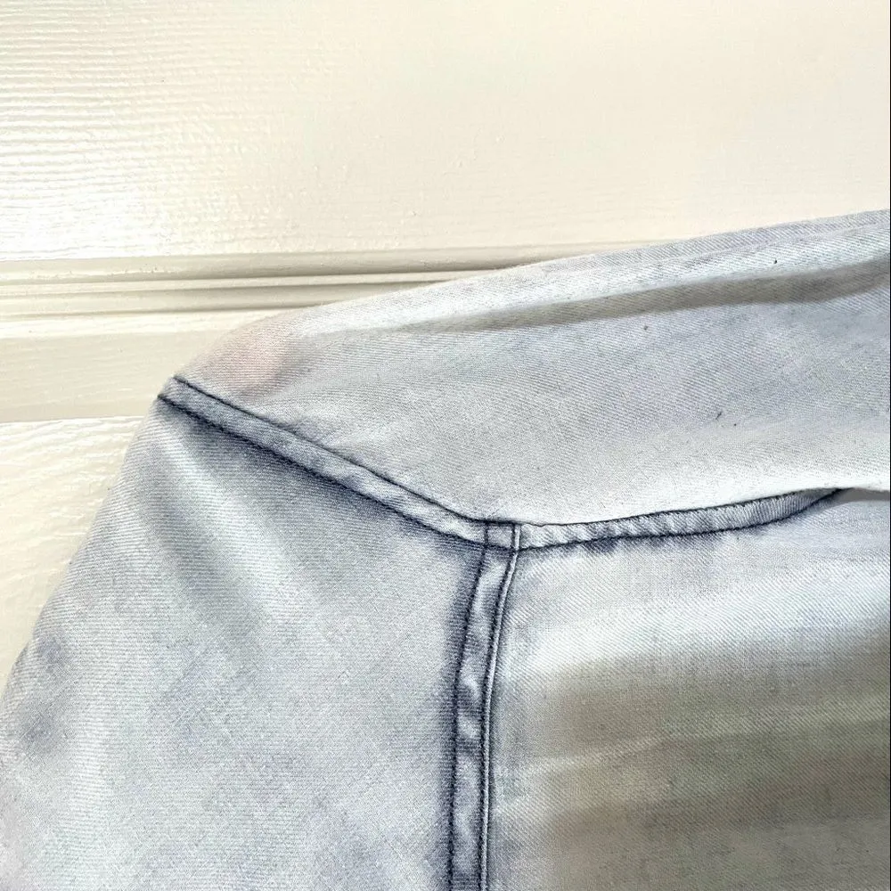 BDG light denim button down long sleeved shirt - Image 10