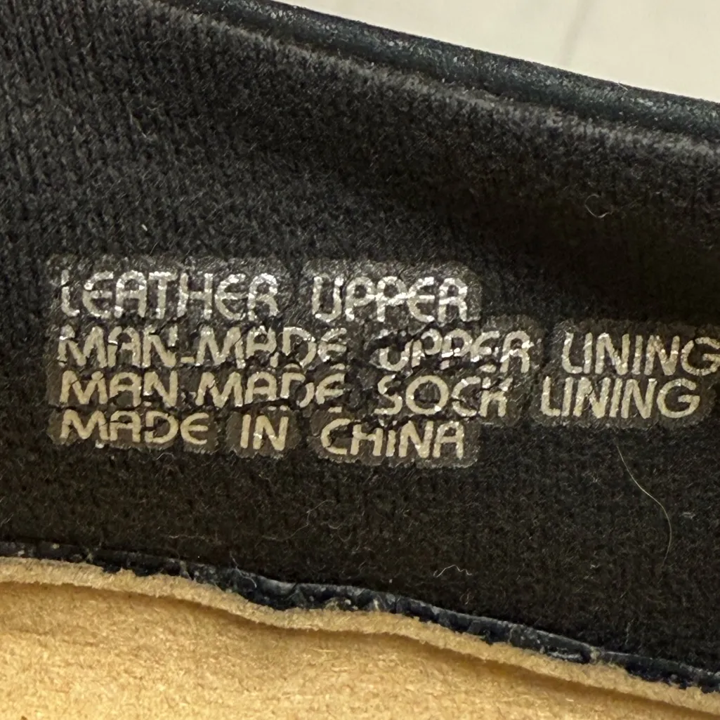 Earth Pax Oxfords Sneakers Shoes Black Perforated Suede Casual Lace Up Size 9 - Image 8