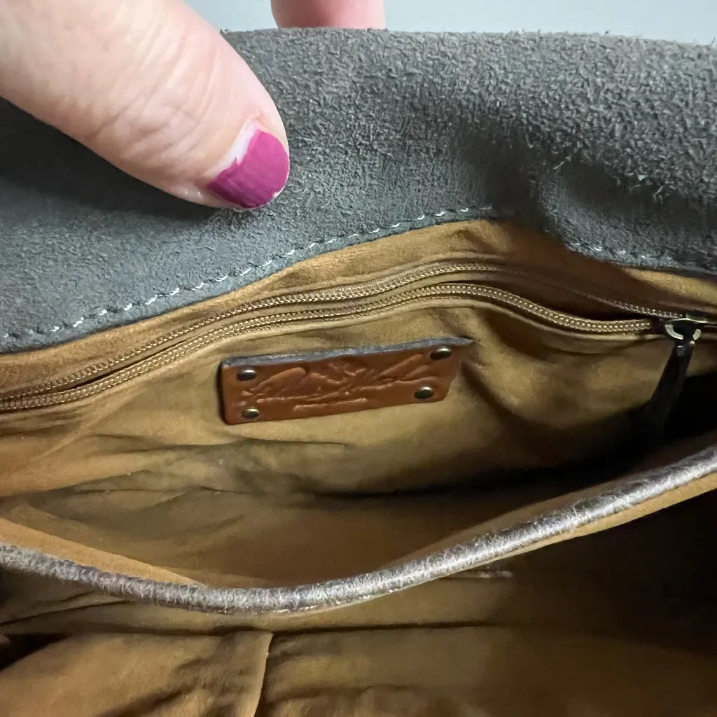 🔥 Patricia Nash Tooled Leather Crossbody Messenger – Handcrafted Vintage - Image 9