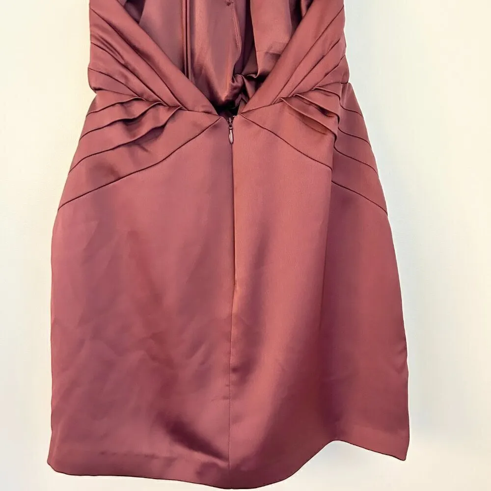 Ramy Brook Evie Flower Mini Dress in Cabernet Burgundy Red Size 2 NWT - Image 12