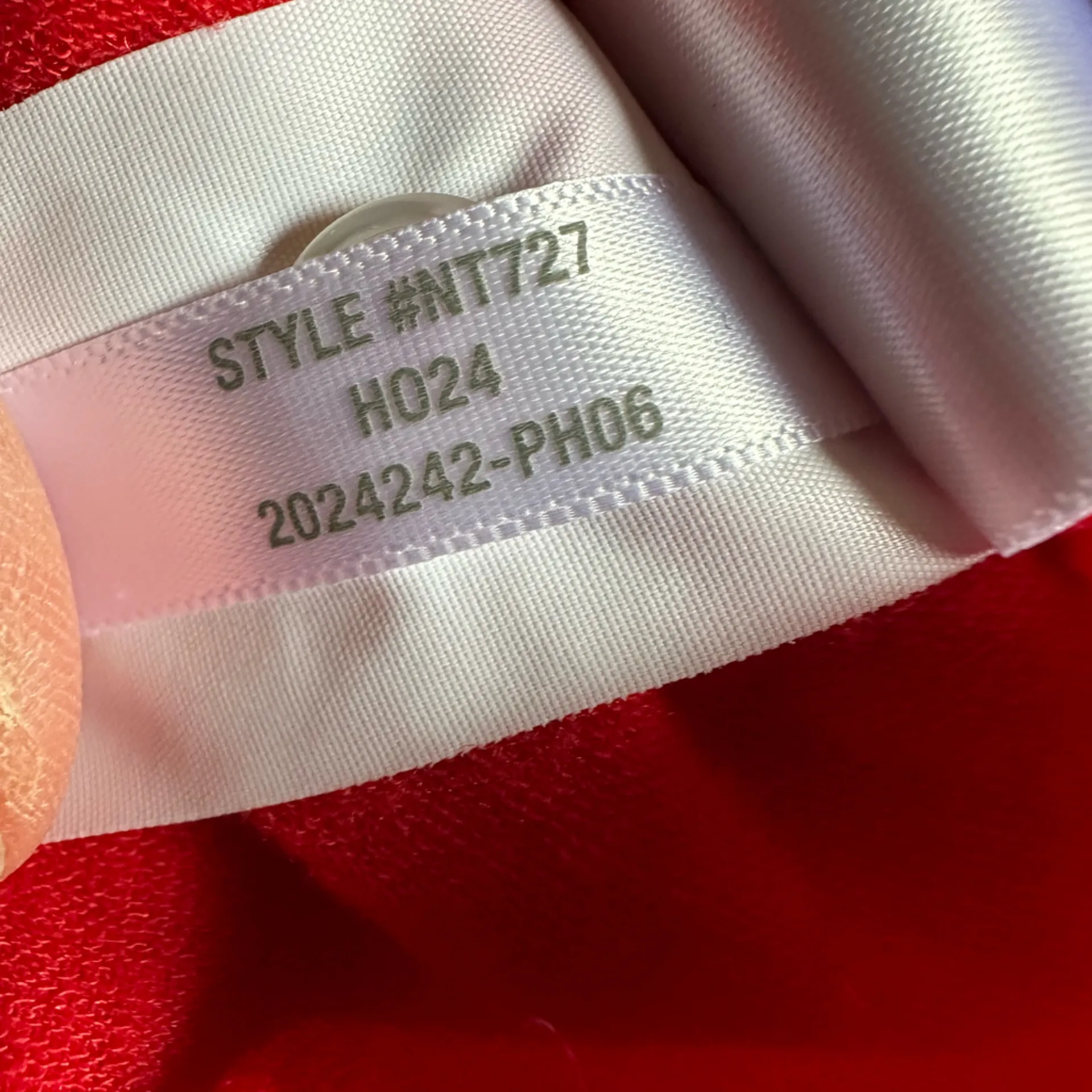 Madewell Wool Blend Crew Neck Cardigan Cherry Red Small Preppy Twee Lightweight - Image 8