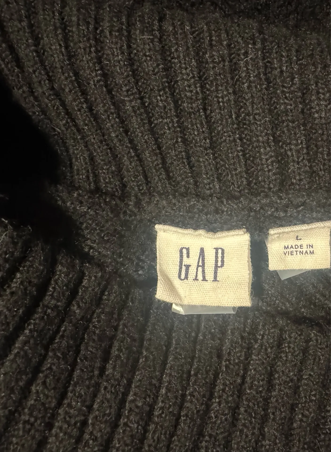 Gap  Sweater Dress Black - Image 4