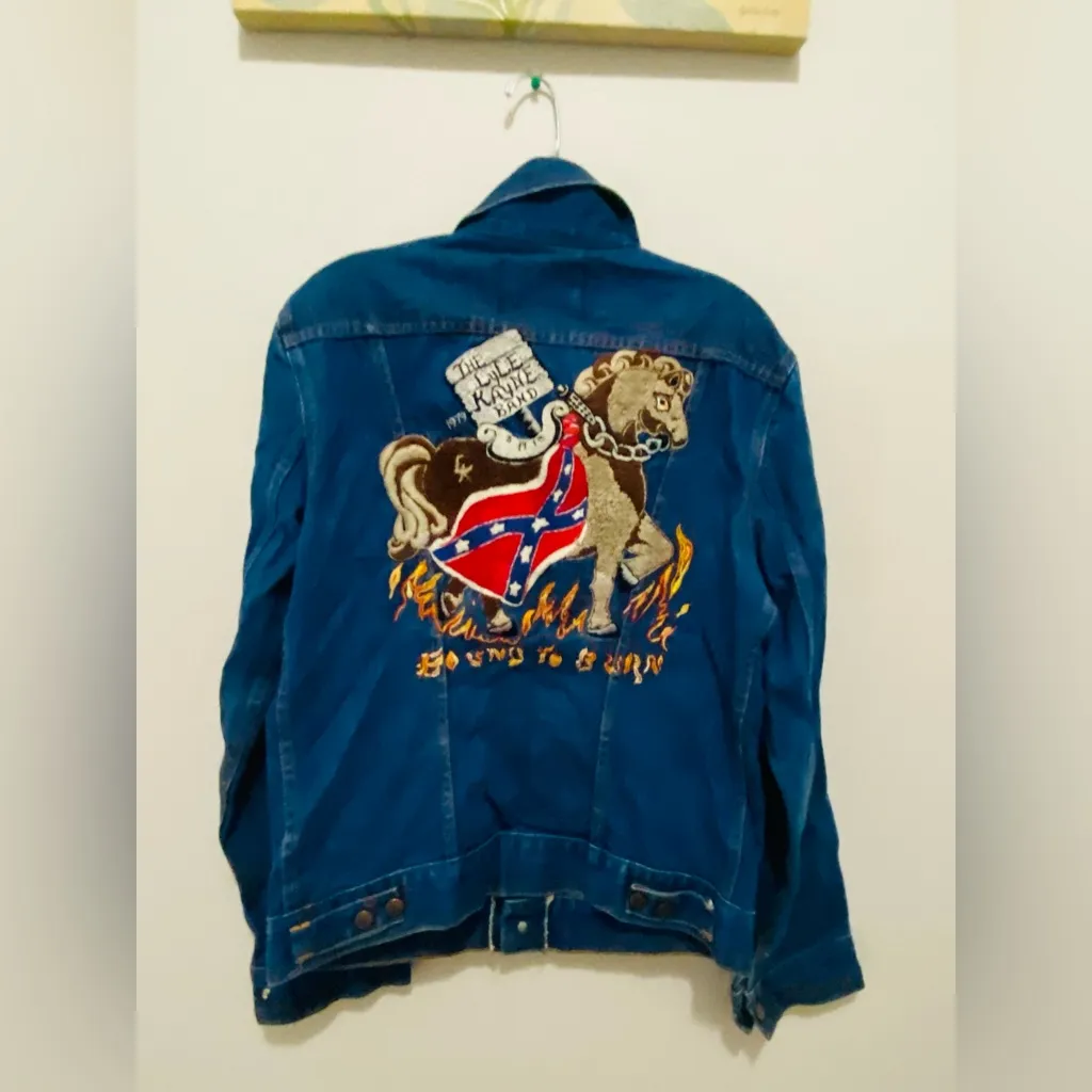 Vintage Dee Cee Brand Authentic Western Wear Jeans Jacket Blue Size L - Image 2