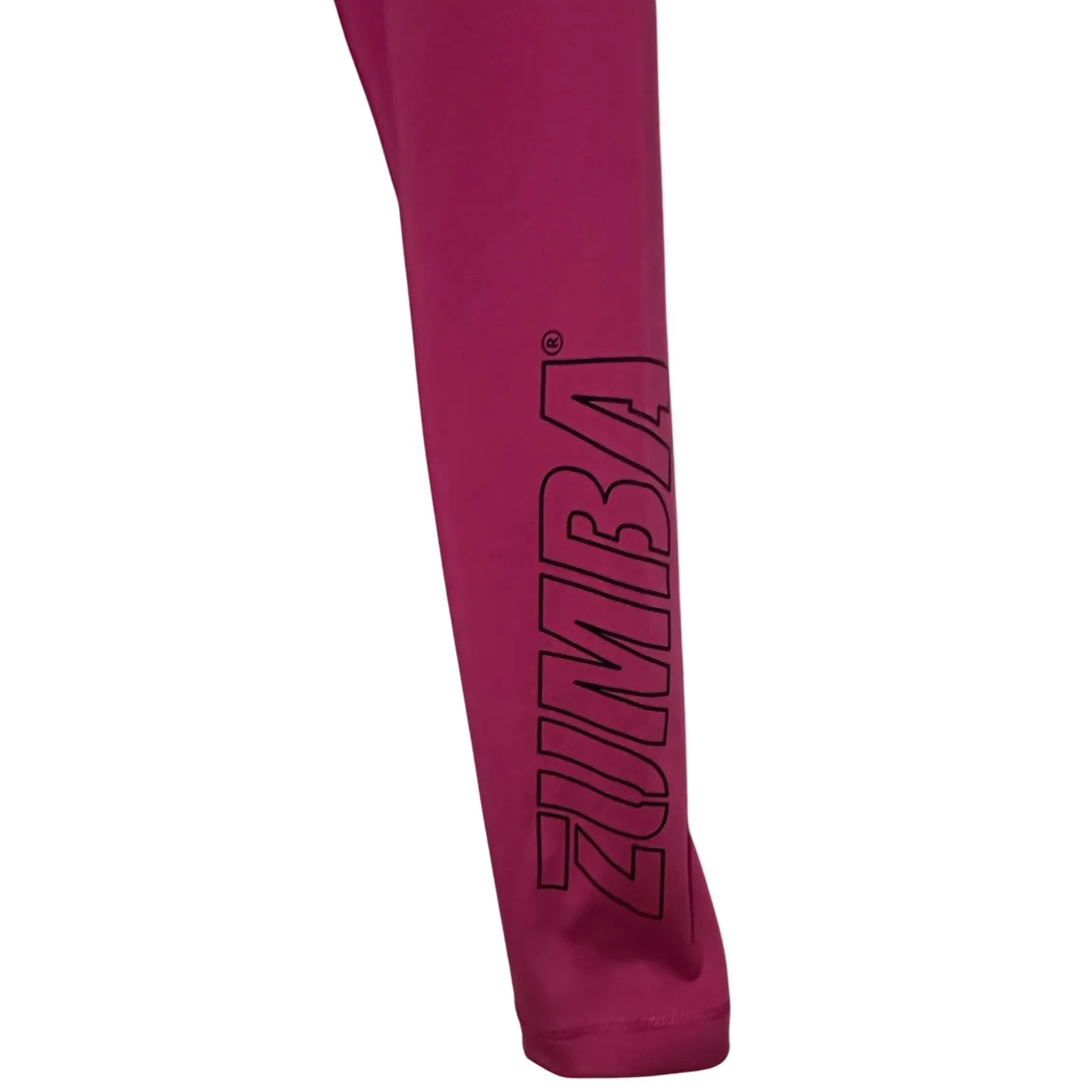 Zumba Wear Women's Pink Athletic Leggings Size L - Image 3