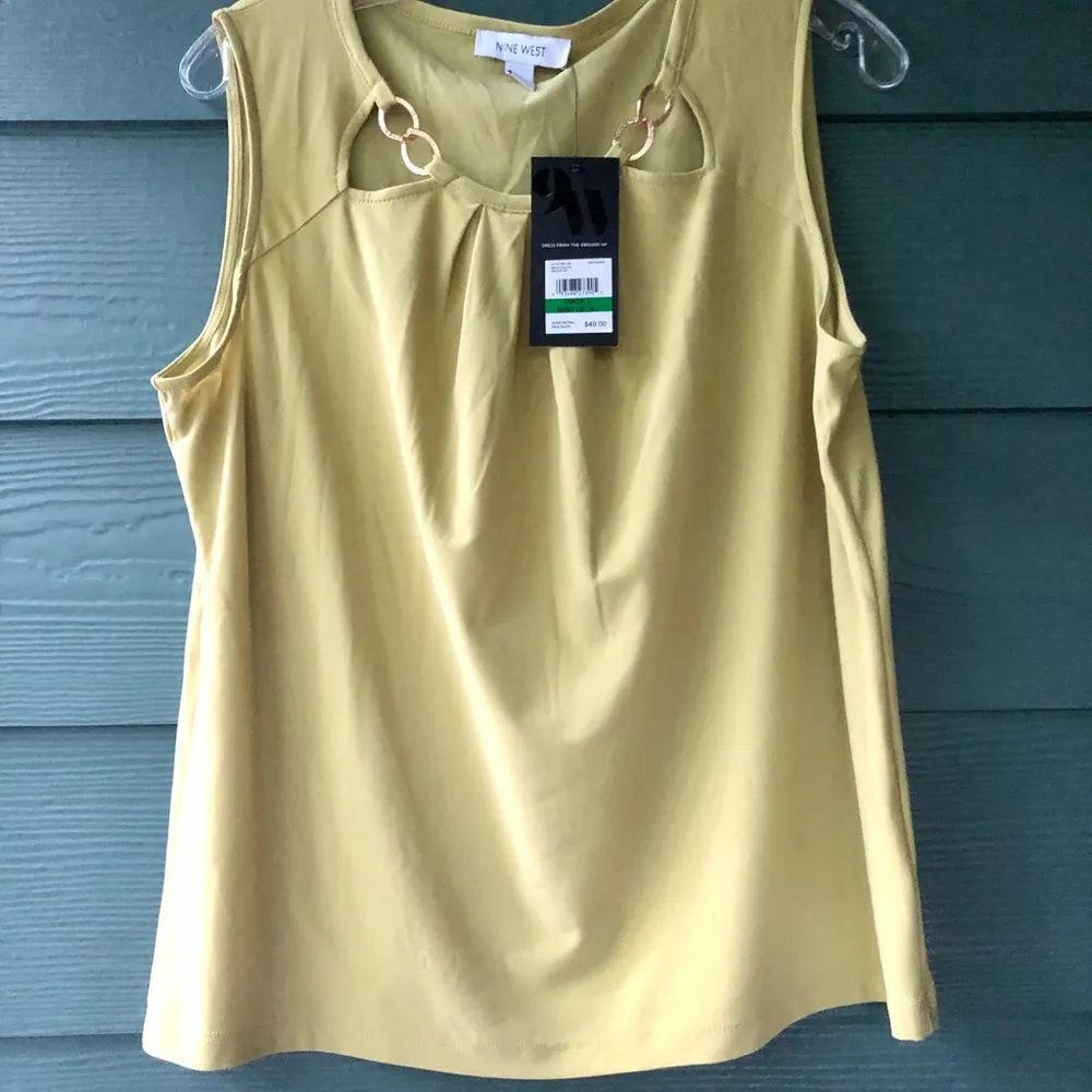 Nine west size large new with tags sleeveless top - Image 2