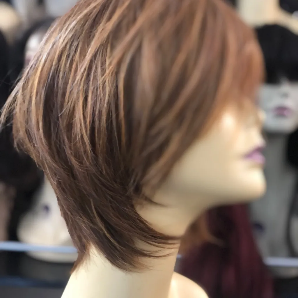 Copper HairuWear short pixie - Image 5